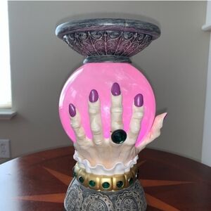 ✨️NWT BATH & BODY WORKS FORTURE TELLAR WATER GLOBE COLOR CHANGING  CANDLE HOLDER